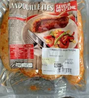 4 andouillettes saveur mexicaine