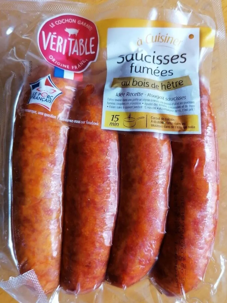 Saucisses fumées