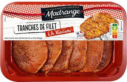 Tranches de filet à la mexicaine