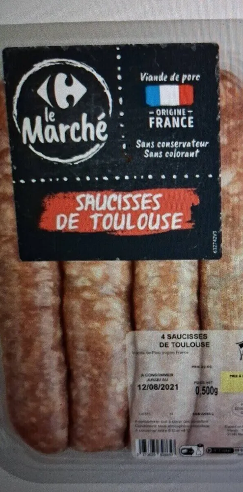 Saucisses de Toulouse