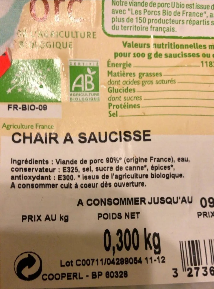 Chair a saucisse