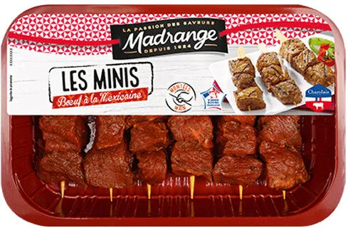 Les Mini Brochettes de Bœuf à la Mexicaine