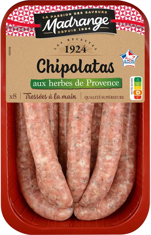Chipolatas aux herbes de Provence Tressées à la main Les Recettes 1924