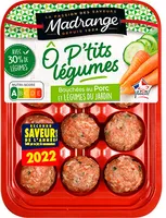 Bouchées au porc et légumes du jardin