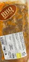 Ribs longe de porc marine cuit barbecue