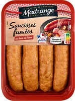 Saucisses fumées au bois de hêtre à l'ancienne