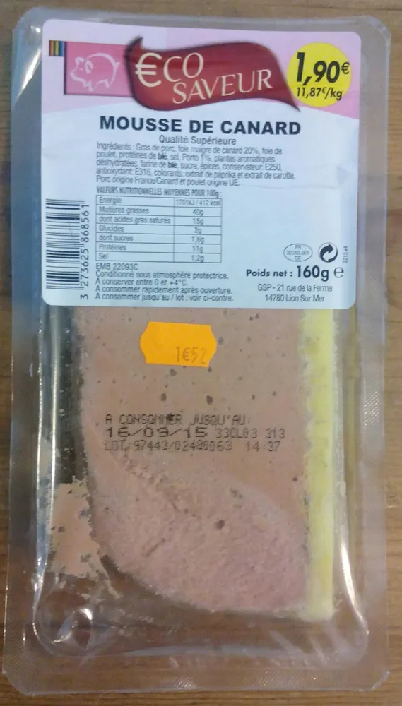 Mousse de Canard