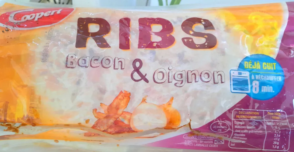 Ribs Bacon & Oignon
