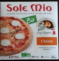 Pizza fromage de chèvre emmental