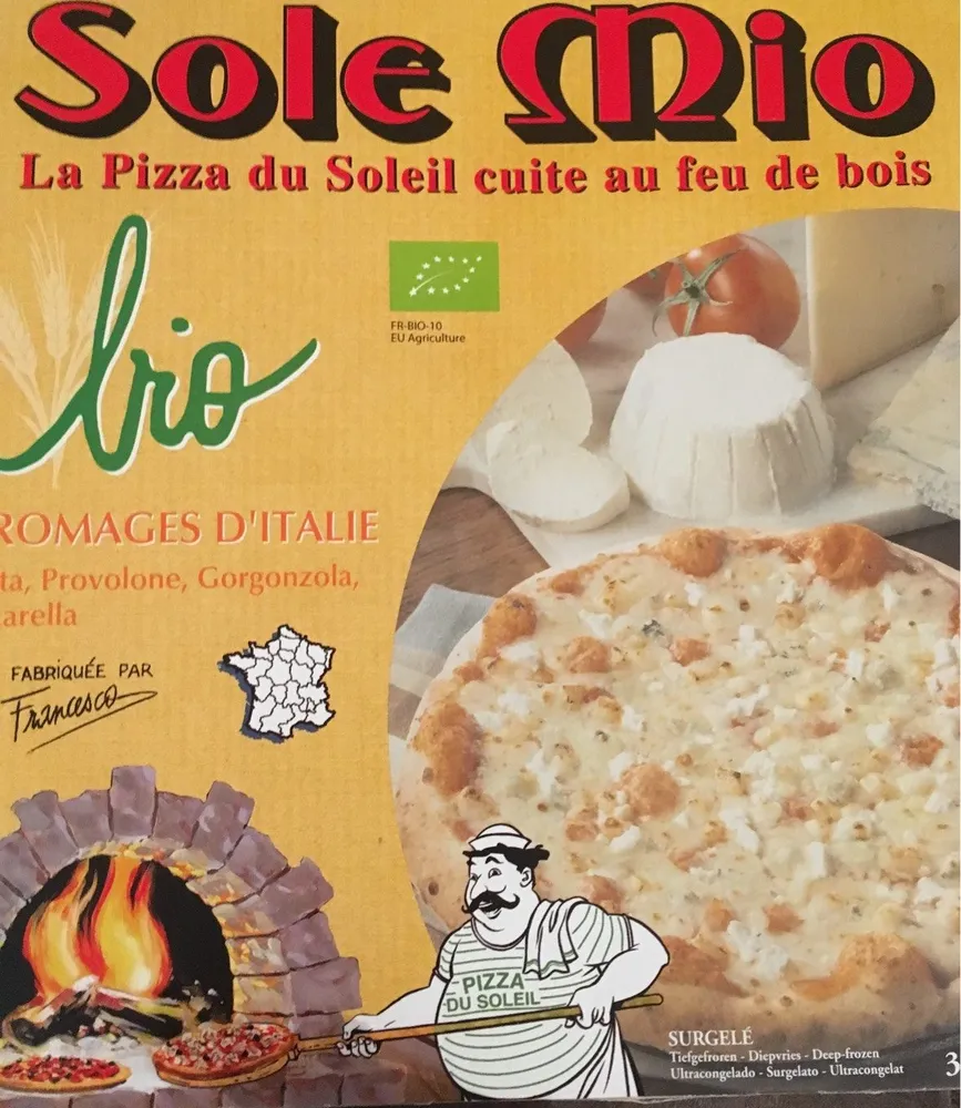 Pizza 4 fromages d’italie