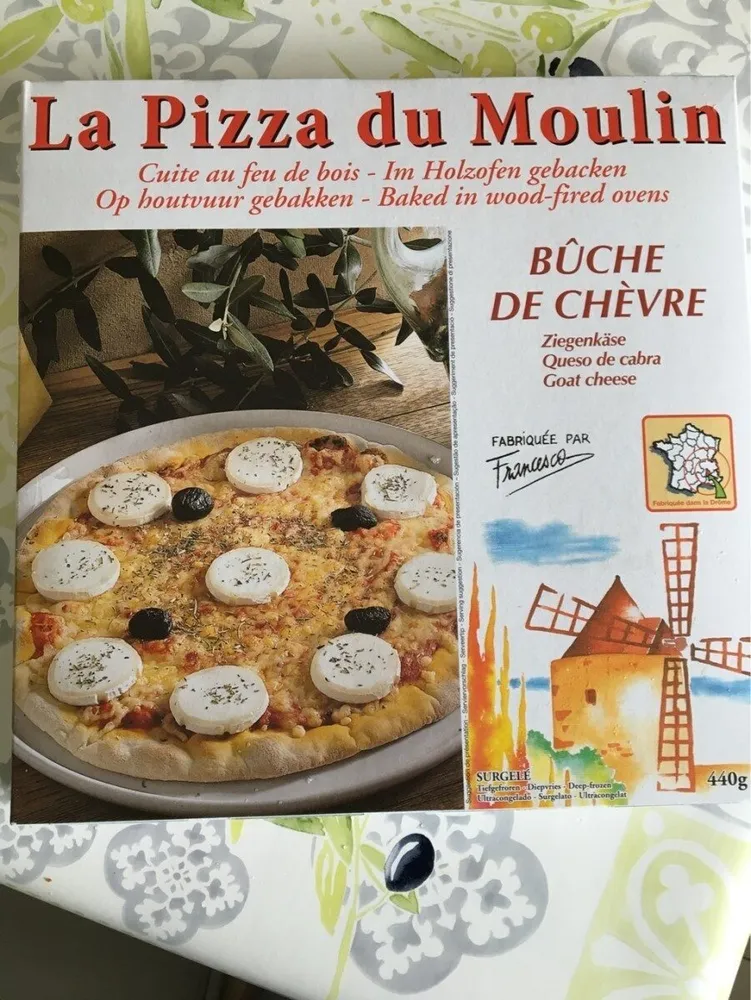 Pizza buche de chevre