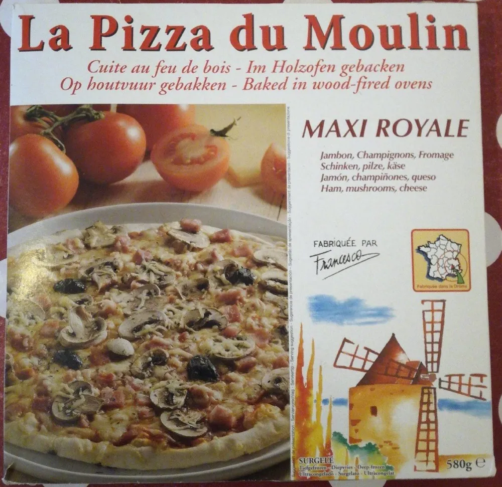 Maxi Royale jambon champignons fromage