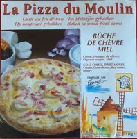 La Pizza du Moulin Bûche de chèvre miel