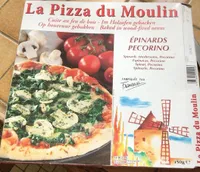 Pizza épinard pecorino