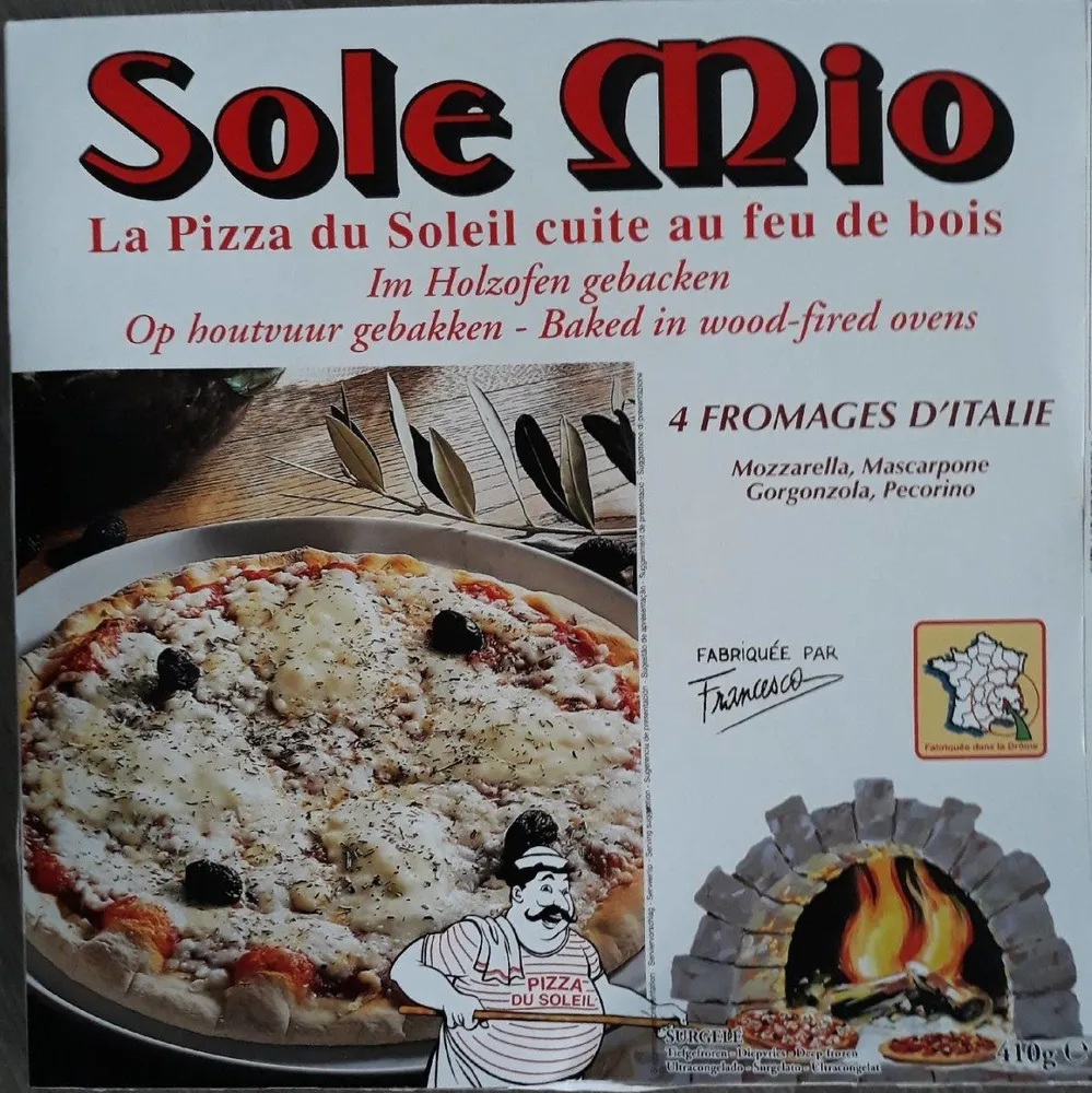 Pizza 4 fromages