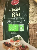 Toast Mini à L'épeautre, Bio, 150 Grammes, Marque Roger