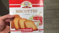 Clement: biscottes, with wheat