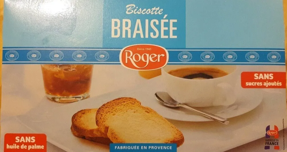 Roger biscotte braisée