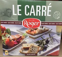 Le carré olive noire