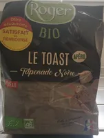 Toast tapenade noire