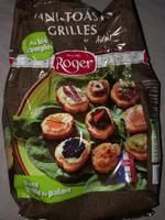 Mini toasts grilles