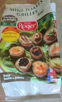 Mini toasts grillés Aixois