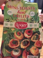 Mini toast aixois grilles aux cereales