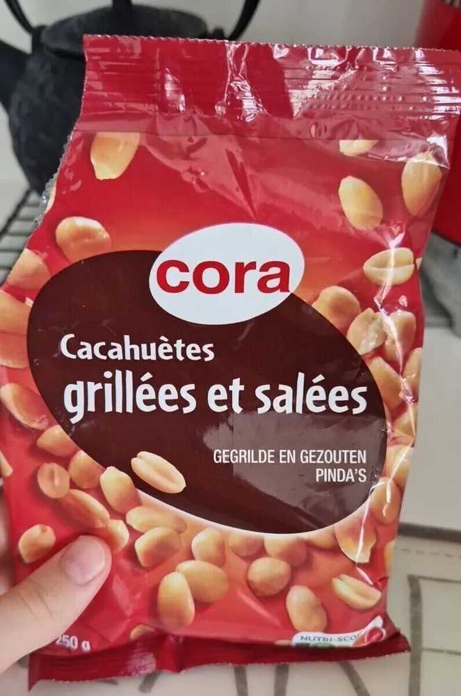 Cacahuète grillées et salées