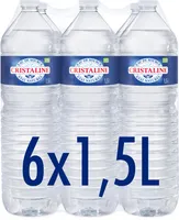 CRISTALINE Eau De Source 6x1.5L