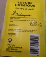 Levure chimique
