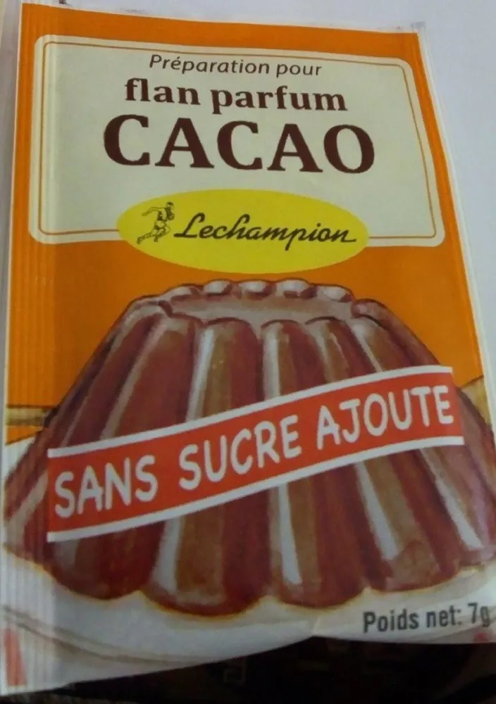 Flan Parfum Cacao