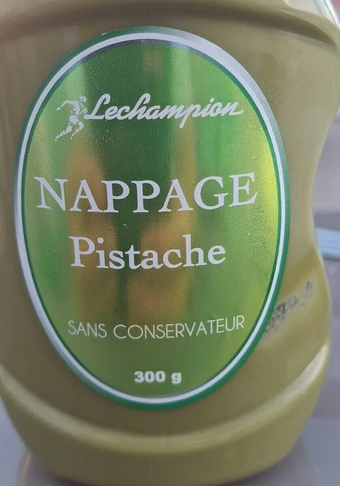 Nappage pistache