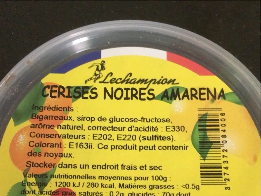 Cerises noires Amareba