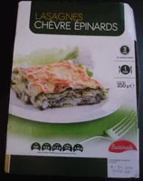 Lasagnes chèvre épinards