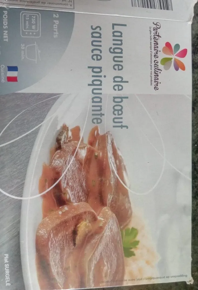 Langue de bœuf sauce piquante