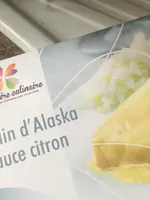 Colin d'alaska sauce citron