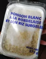 Poisson Blanc à la Bordelaise et son Riz Surgelés