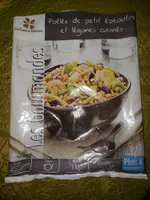 Poêlée de petit épeautre et légumes cuisinés