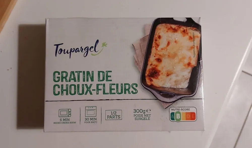 gratin de choux-fleurs