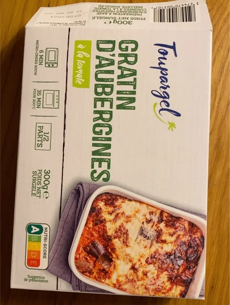 Gratin d’aubergines