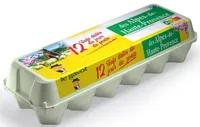 12 œufs Le Gavot datés du jour de ponte