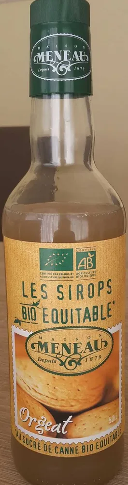 Sirop d'orgeat