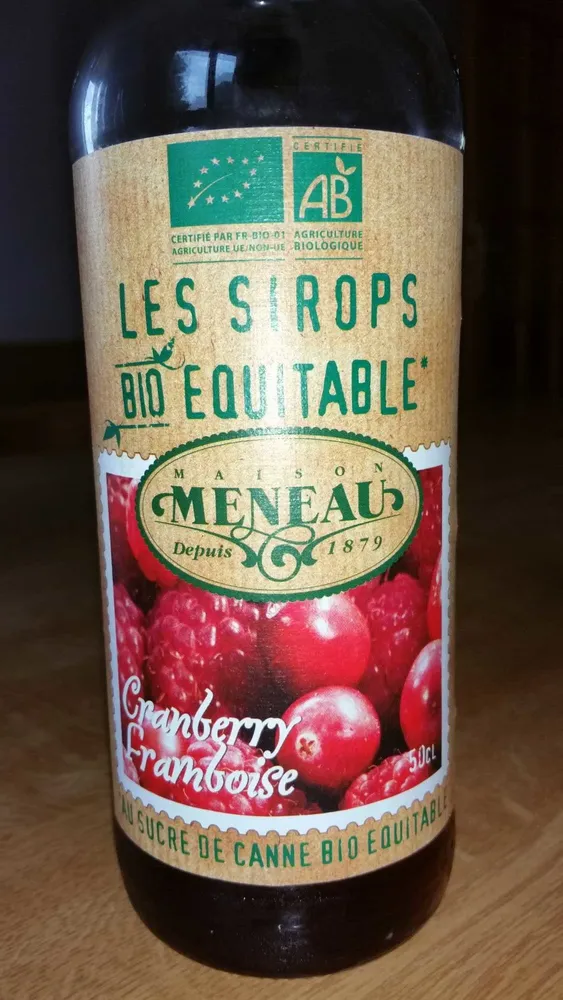 Les sirops bio equitable'