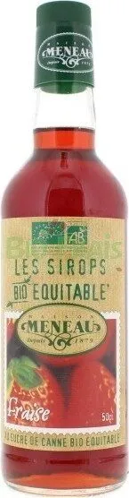 Sirop au sucre de canne - fraise