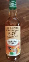 Sirop au sucre de canne - pêche