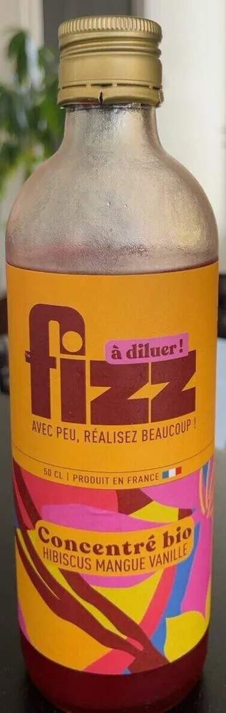 Concentré bio hibiscus mangue vanille