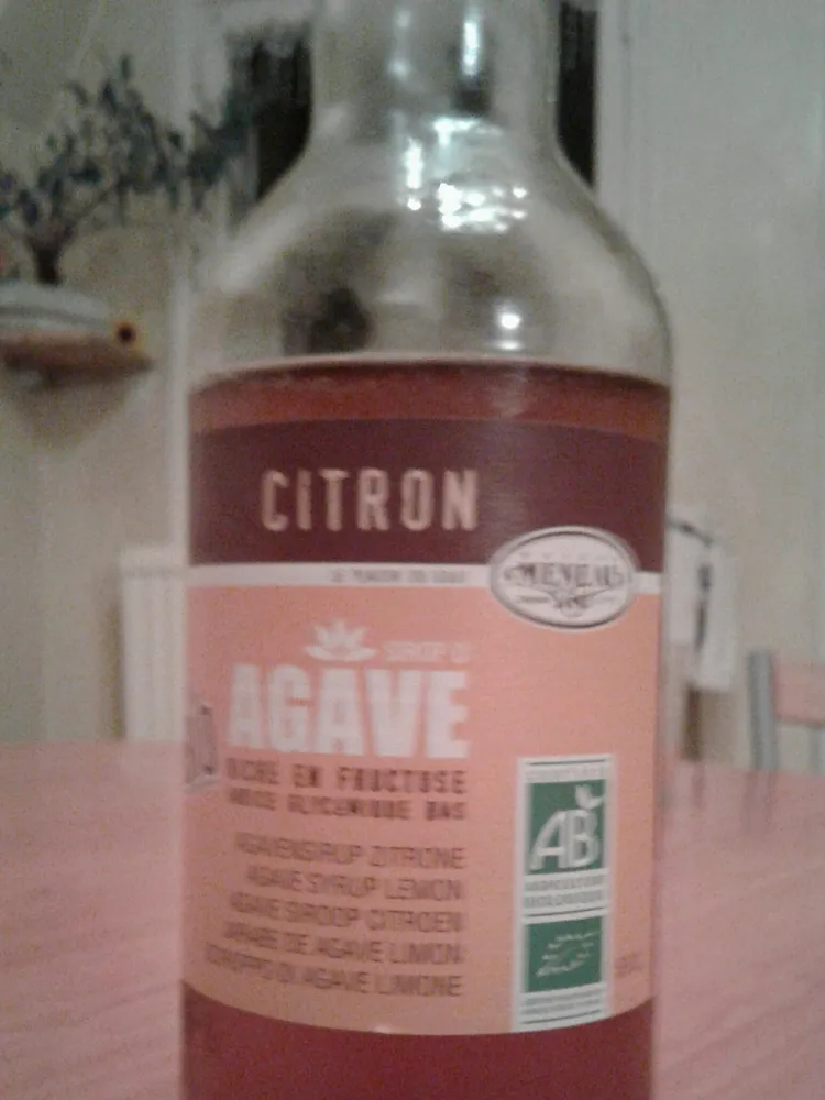50CL Sirop D'agave Citron