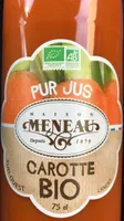 Pur jus carotte bio