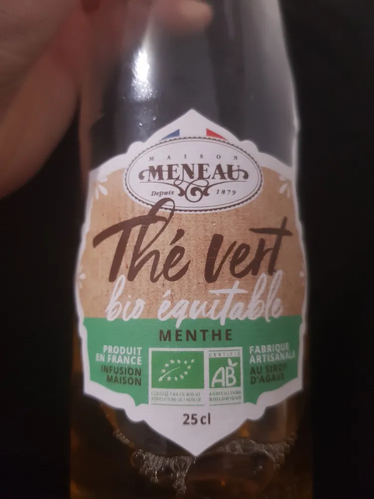 Thé vert Bio équitable Menthe