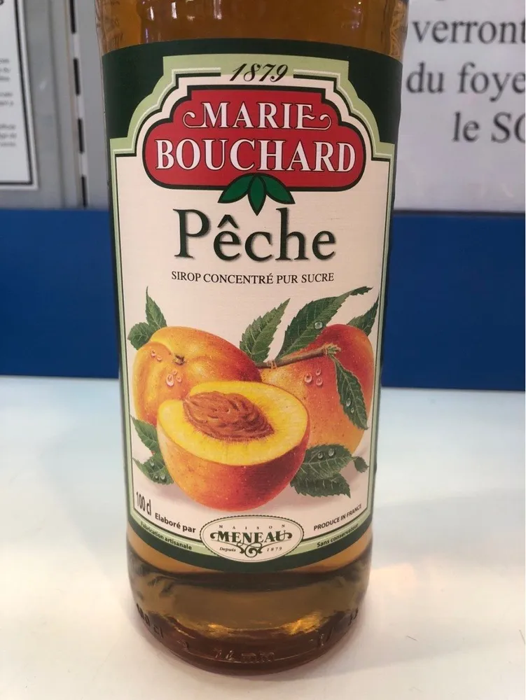 Sirop pêche